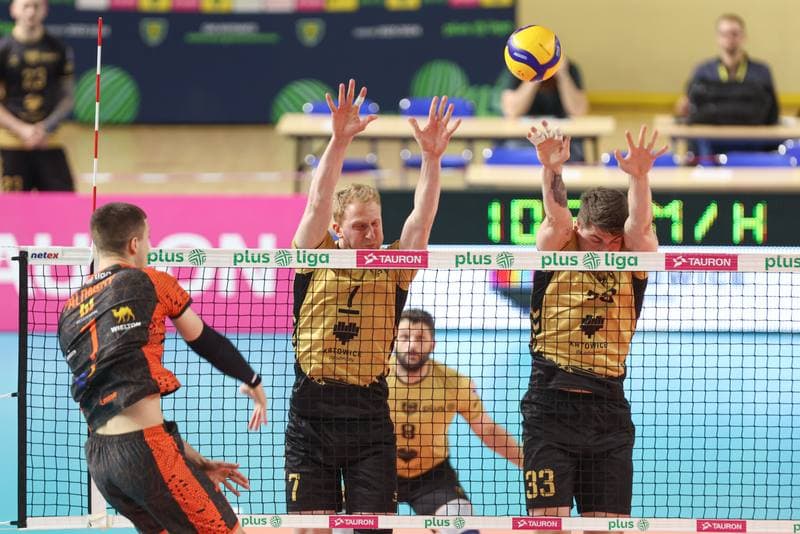 Volleyball. PlusLiga. GKS Katowice - Barkom Kazany Lwow. 28.03.2024