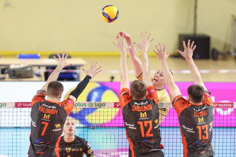Volleyball. PlusLiga. GKS Katowice - Barkom Kazany Lwow. 28.03.2024