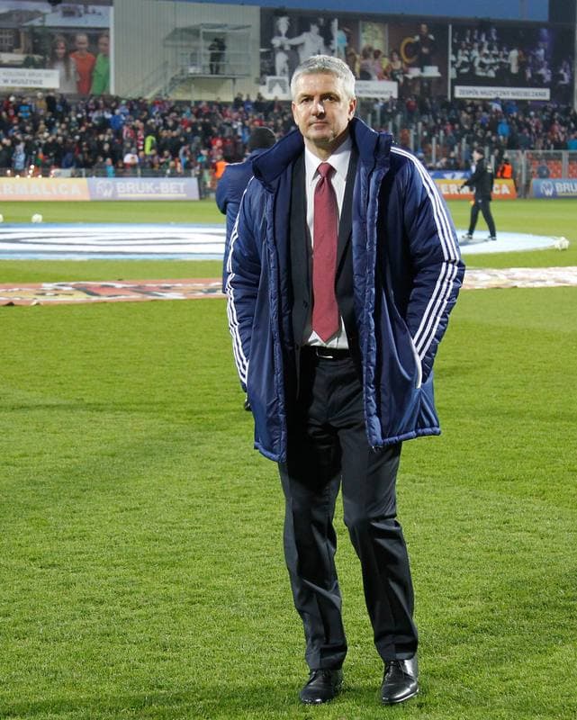 Football. Ekstraklasa. Termalica Bruk Bet Nieciecza - Wisla Krakow. 14.03.2016