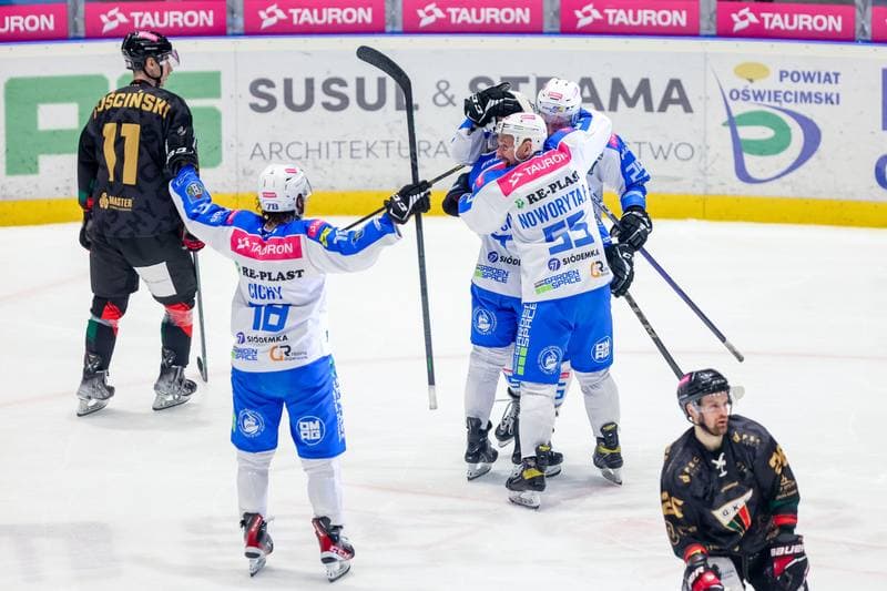 Ice Hockey. Tauron PHL. Tauron Re-Plast Unia Oswiecim - GKS Tychy. 18.03.2023