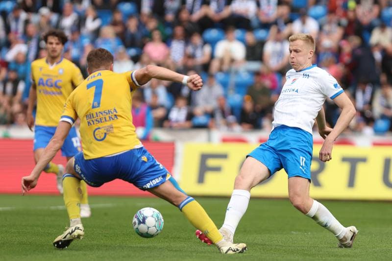 Football. Fortuna:Liga. Banik Ostrava - FK Teplice. 31.03.2024