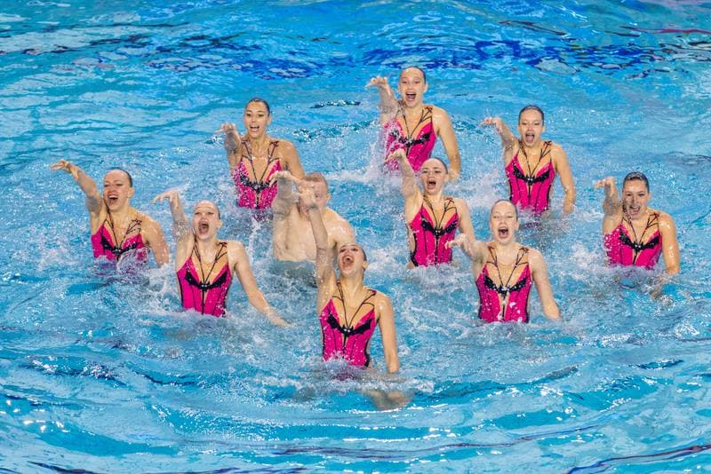 Artistic Swimming. European Games 2023. Team Free Routine Combination. 23.06.2023