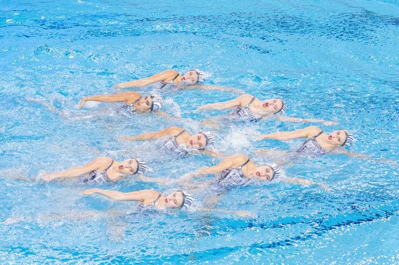 Artistic Swimming. European Games. Medal Ceremony. 23.06.2023