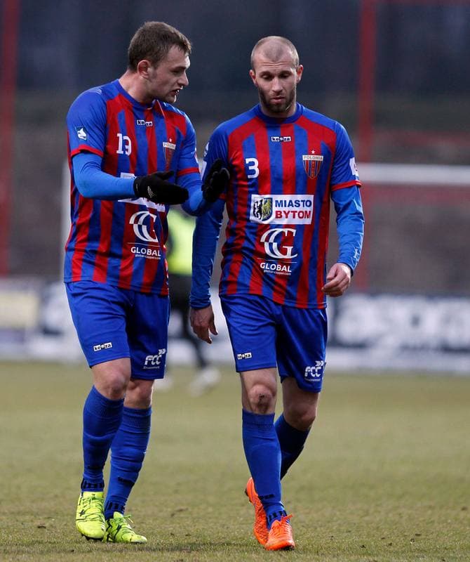 Football. II Liga. Polonia Bytom - GKS Tychy. 13.03.2016