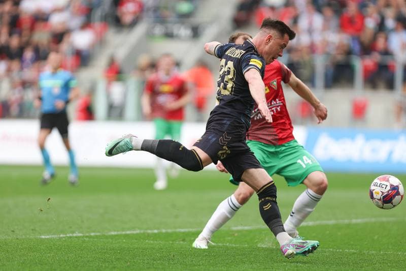 Football. Fortuna I Liga. Zaglebie Sosnowiec - GKS Katowice. 01.04.2024