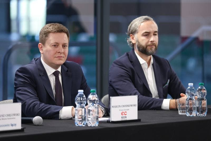 Ice Hockey. EC Bedzin. Press Conference. 03.04.2024