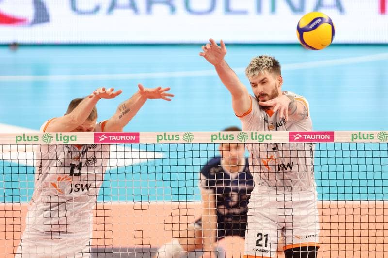 Volleyball. PlusLiga. Jastrzebski Wegiel - PSG Stal Nysa. 14.01.2024