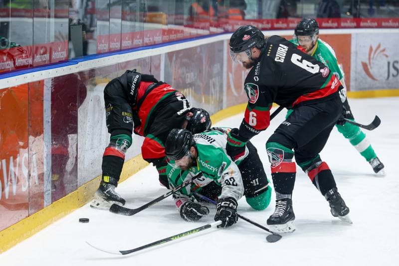 Ice Hockey. Tauron Hokej Liga. JKH GKS Jastrzebie - GKS Tychy. 04.04.2024