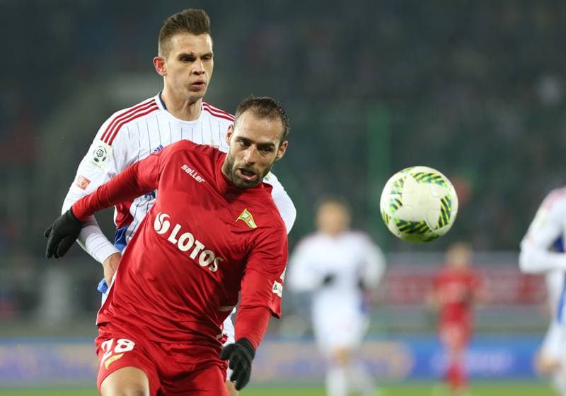 Football. Ekstraklasa. Gornik Zabrze - Lechia Gdansk. 13.03.2016