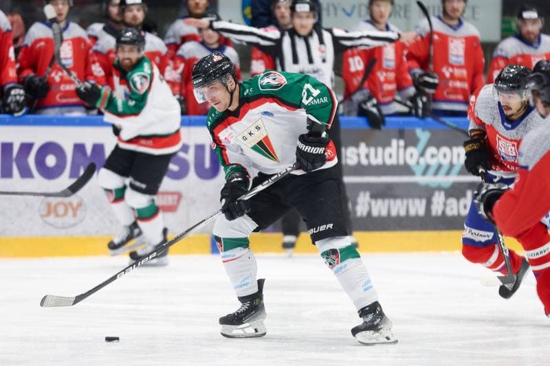 Ice Hockey. Tauron Hokej Liga. GKS Tychy - Marma Ciarko STS Sanok. 19.01.2024