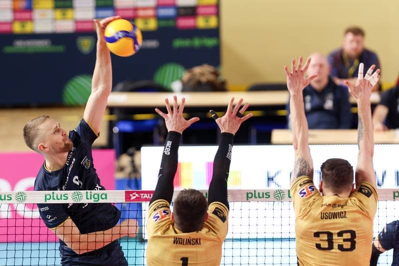 Volleyball. PlusLiga. GKS Katowice - Projekt Warszawa. 19.01.2024