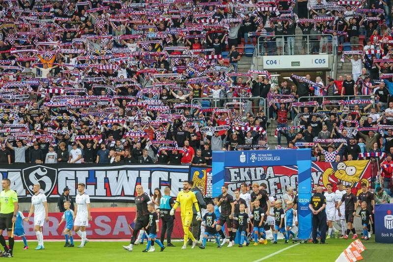 Football. PKO BP Ekstraklasa. Gornik Zabrze - Piast Gliwice. 05.08.2023