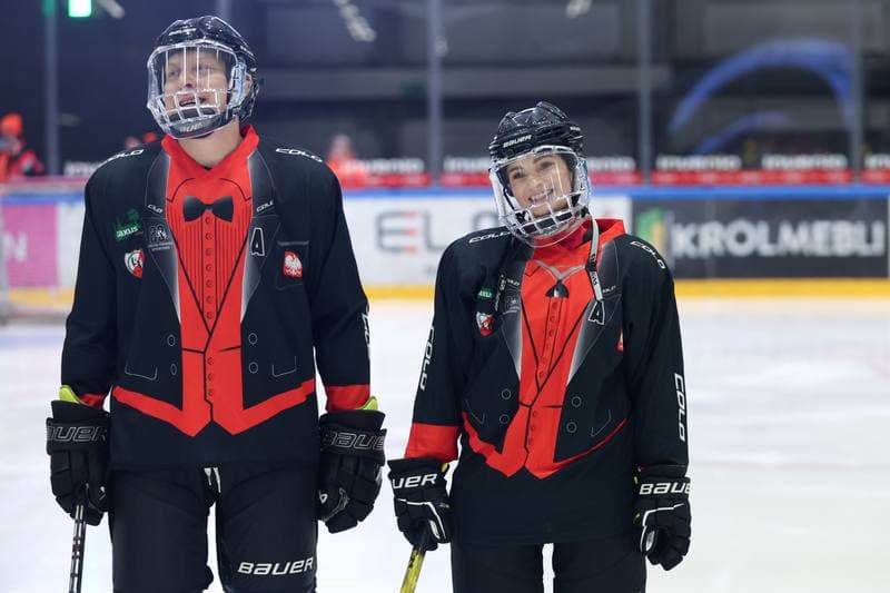 Ice Hockey. Charity Match. Hokejowa Kadra Artystow Polskich - Przyjaciele WOSP. 20.01.2024