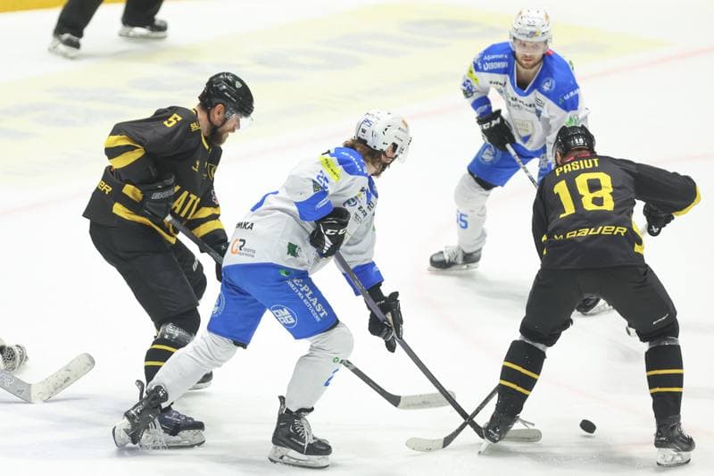 Ice Hockey. Tauron Hokej Liga. Re-Plast Unia Oswiecim - GKS Katowice. 07.04.2024