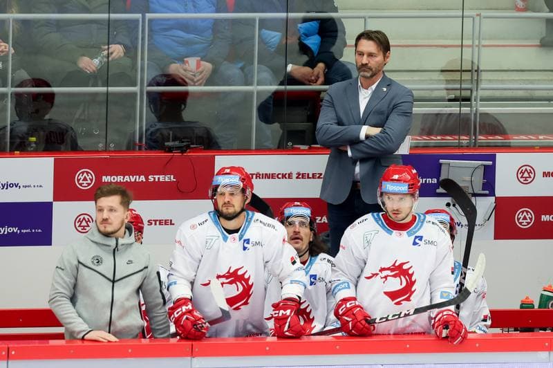 Ice Hockey. Tipsport Extraliga. Ocelari Trinec - Rytri Kladno. 31.01.2024