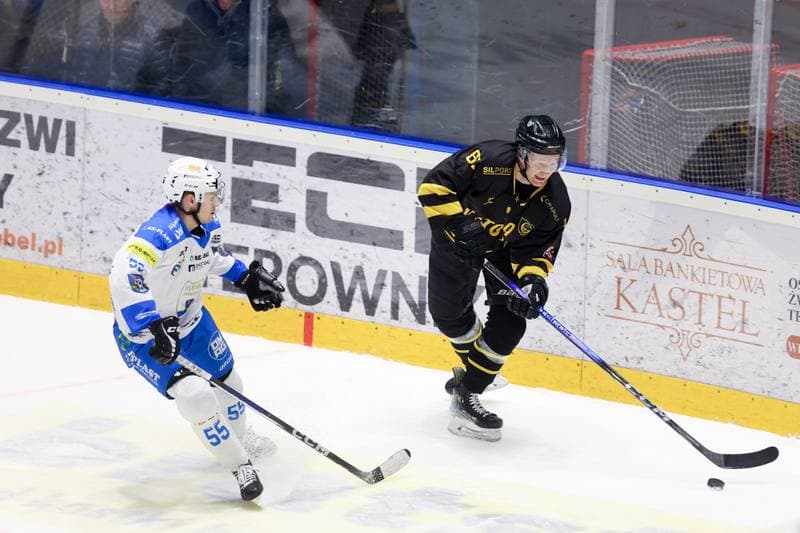 Ice Hockey. Tauron Hokej Liga. Re-Plast Unia Oswiecim - GKS Katowice. 01.02.2024