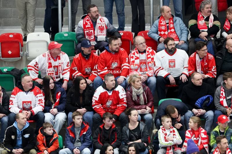Ice Hockey. Olympic Qualification. Poland - Estonia. 08.02.2024