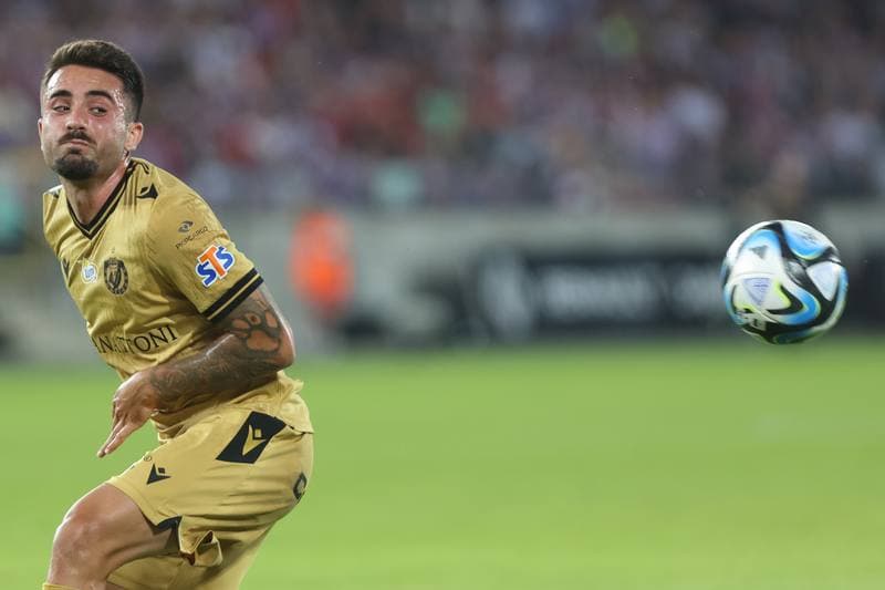 Football. PKO BP Ekstraklasa. Gornik Zabrze - Widzew Lodz. 18.08.2023