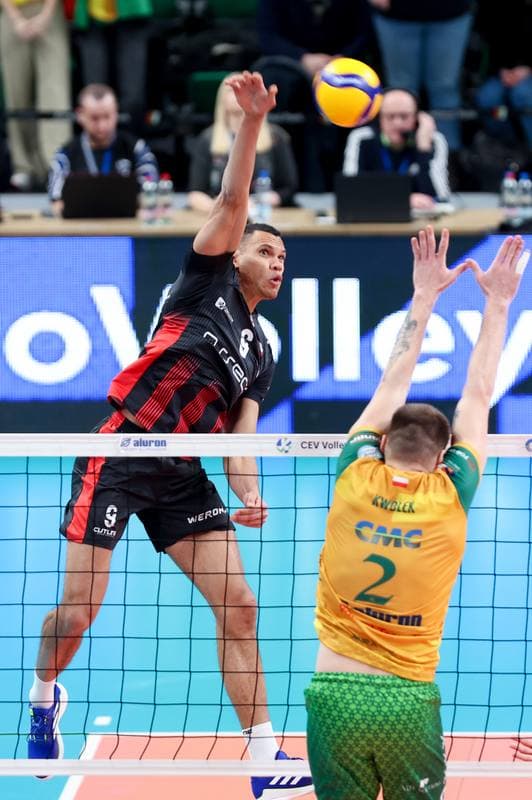 Volleyball. CEV Cup. Aluron CMC Warta Zawiercie - Asseco Resovia Rzeszow. 08.02.2024