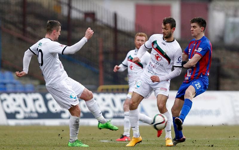 Football. II Liga. Polonia Bytom - GKS Tychy. 13.03.2016
