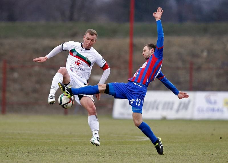 Football. II Liga. Polonia Bytom - GKS Tychy. 13.03.2016