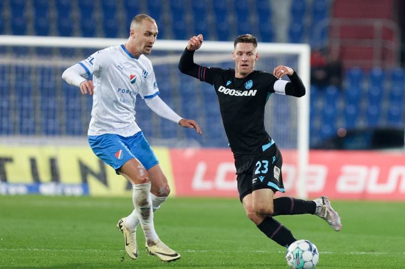 Football. Fortuna:Liga. Banik Ostrava - Viktoria Plzen. 13.02.2024