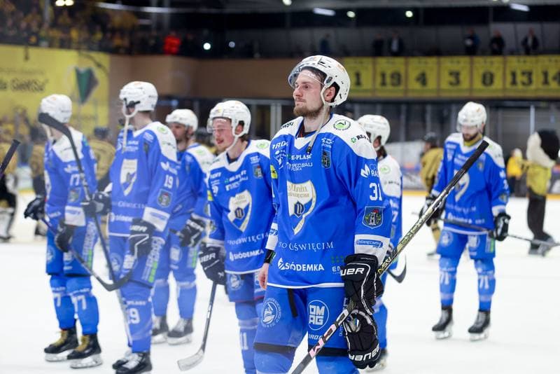 Ice Hockey. Tauron Hokej Liga. GKS Katowice - Re-Plast Unia Oswiecim. 10.04.2024