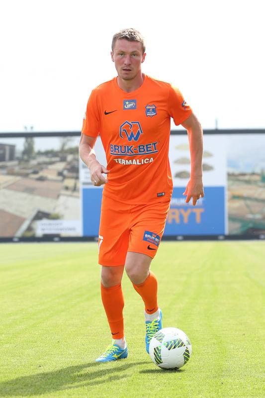Football. Bruk-Bet Termalica Nieciecza. Photo Session. 27.07.2016