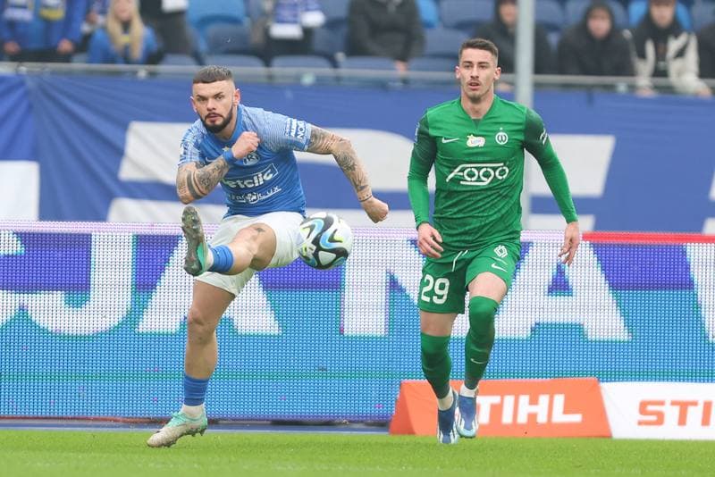 Football. PKO BP Ekstraklasa. Ruch Chorzow - Warta Poznan. 17.02.2024