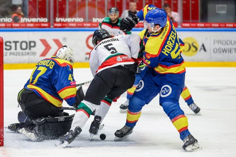 Ice Hockey. Tauron Hokej Liga. GKS Tychy - PZU Podhale Nowy Targ. 08.09.2023