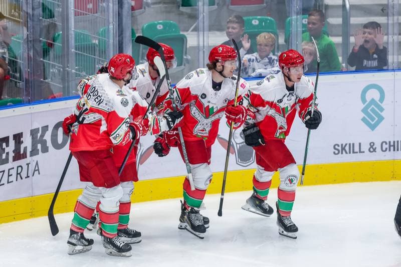 Ice Hockey. Tauron Hokej Liga. Zaglebie Sosnowiec - Comarch Cracovia. 10.09.2023