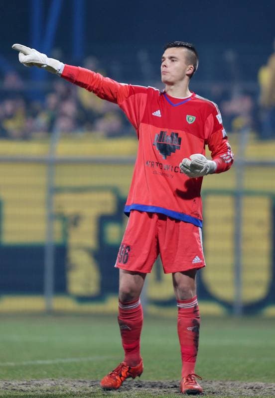 Football. I Liga. MKS Kluczbork - GKS Katowice. 12.03.2016
