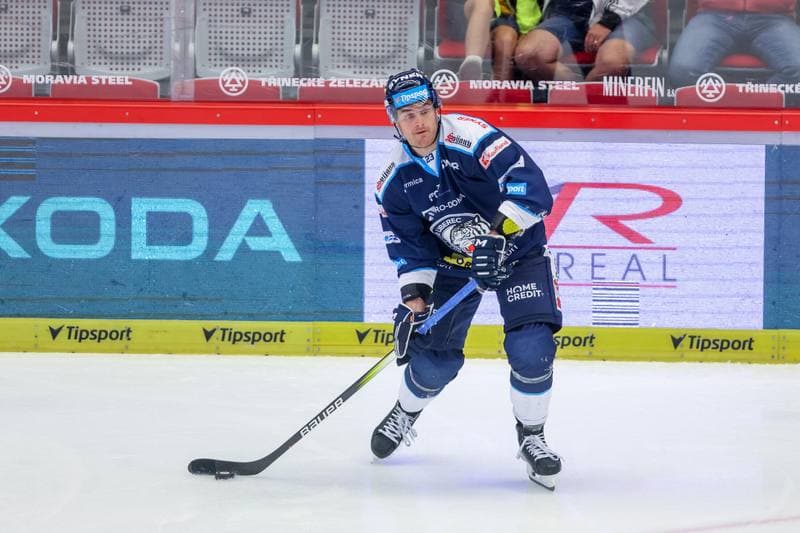 Ice Hockey. Tipsport Extraliga. Ocelari Trinec - Bily Tygri Liberec. 21.09.2023