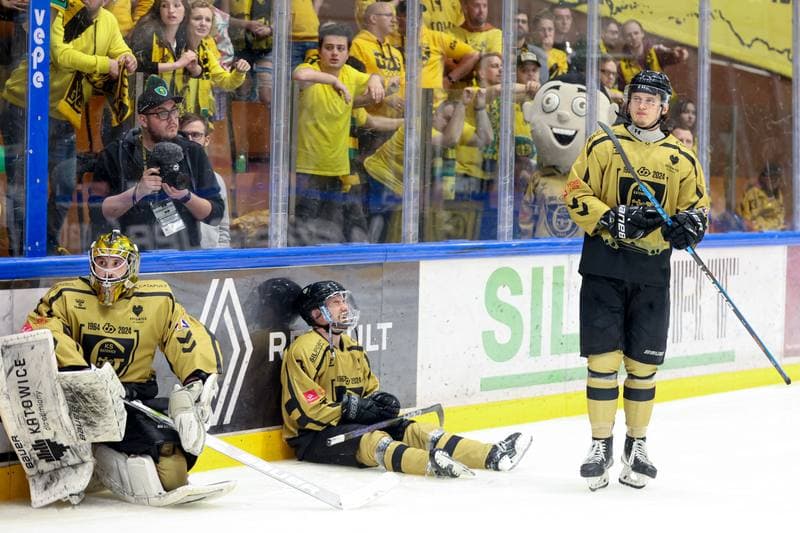 Ice Hockey. Tauron Hokej Liga. GKS Katowice - Re-Plast Unia Oswiecim. 14.04.2024