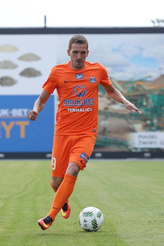Football. Bruk-Bet Termalica Nieciecza. Photo Session. 27.07.2016