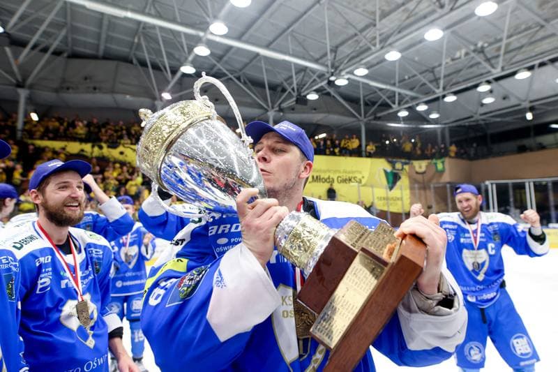 Ice Hockey. Tauron Hokej Liga. GKS Katowice - Re-Plast Unia Oswiecim. 14.04.2024