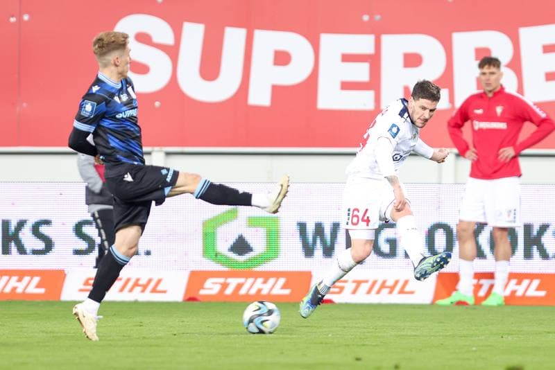 Football. PKO BP Ekstraklasa. Gornik Zabrze - Lech Poznan. 09.03.2024