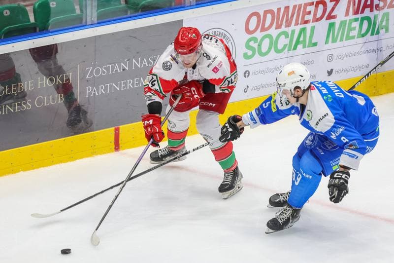 Ice Hockey. Tauron Hokej Liga. Zaglebie Sosnowiec - Re-Plast Unia Oswiecim. 08.10.2023