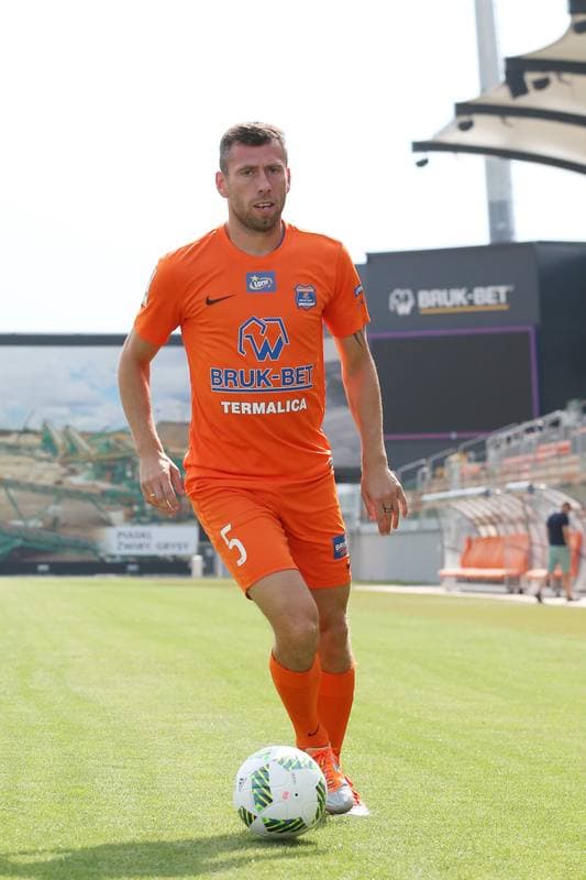 Football. Bruk-Bet Termalica Nieciecza. Photo Session. 27.07.2016