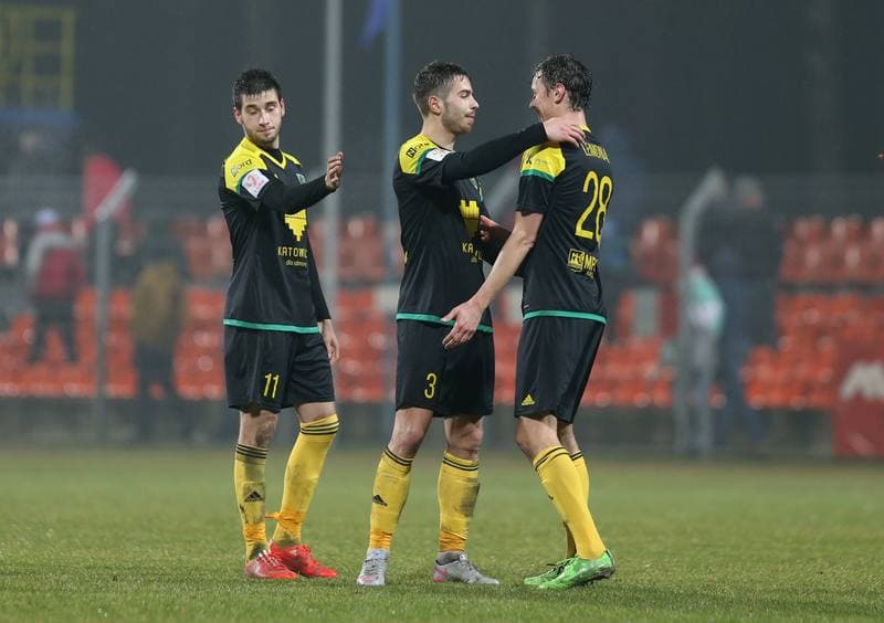 Football. I Liga. MKS Kluczbork - GKS Katowice. 12.03.2016