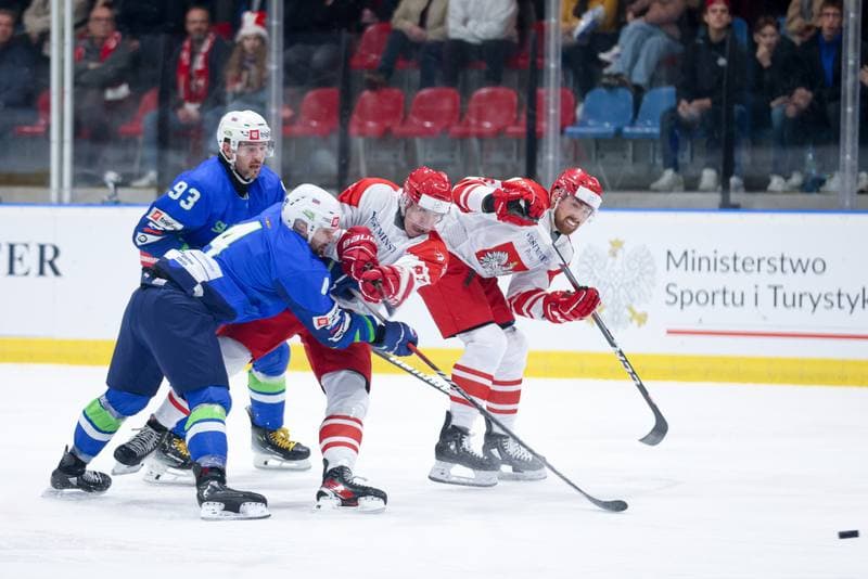 Ice Hockey. Friendly Match. Poland - Slovenia. 18.04.2024