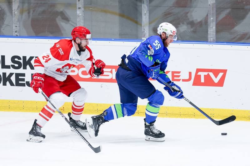 Ice Hockey. Friendly Match. Poland - Slovenia. 18.04.2024