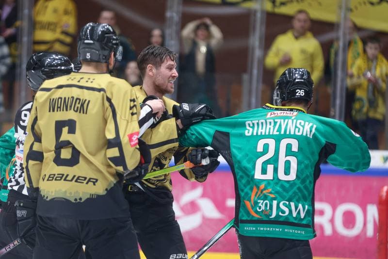 Ice Hockey. Tauron Hokej Liga. GKS Katowice - JKH GKS Jastrzebie. 24.03.2024