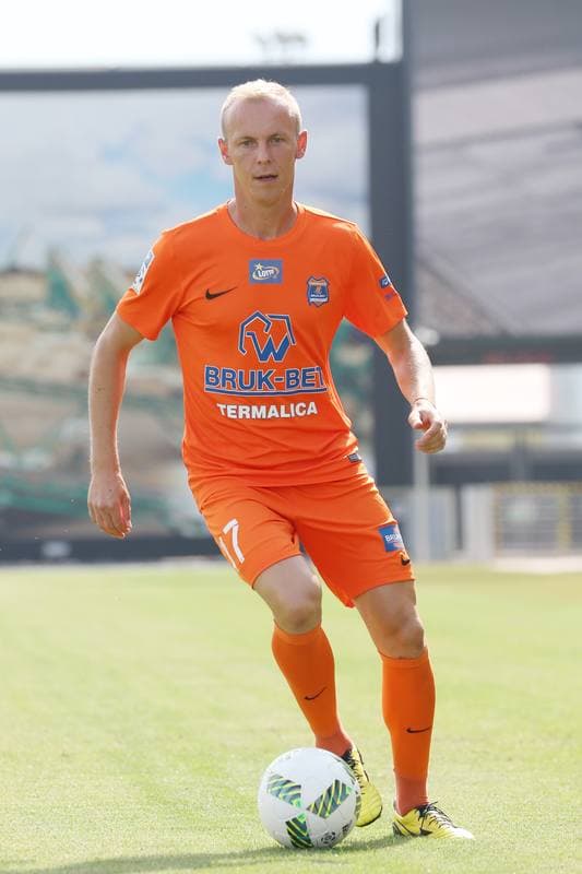 Football. Bruk-Bet Termalica Nieciecza. Photo Session. 27.07.2016