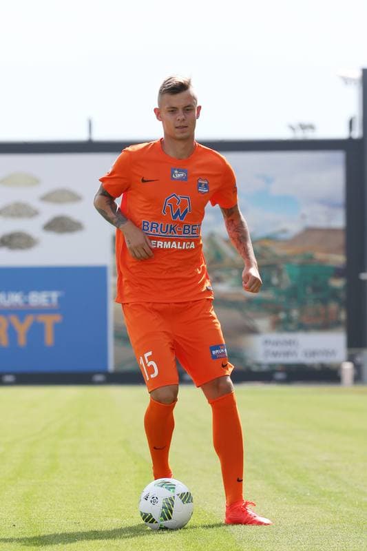 Football. Bruk-Bet Termalica Nieciecza. Photo Session. 27.07.2016