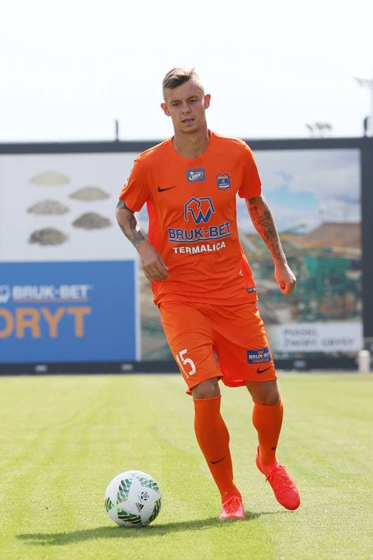Football. Bruk-Bet Termalica Nieciecza. Photo Session. 27.07.2016