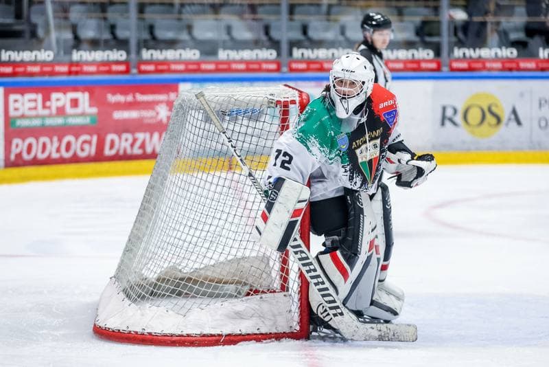 Ice Hockey. Tauron Liga. Atomowki GKS Tychy - Kojotki Naprzod Janow. 29.10.2023