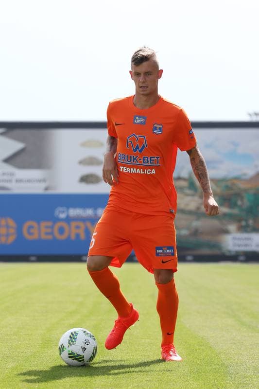 Football. Bruk-Bet Termalica Nieciecza. Photo Session. 27.07.2016