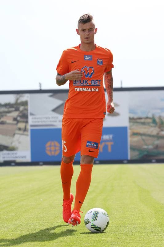 Football. Bruk-Bet Termalica Nieciecza. Photo Session. 27.07.2016