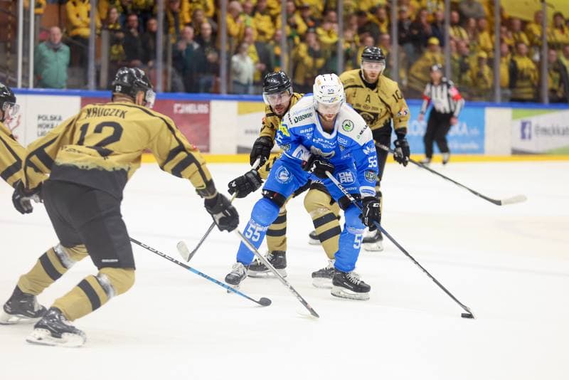 Ice Hockey. Tauron Hokej Liga. GKS Katowice - Re-Plast Unia Oswiecim. 10.04.2024